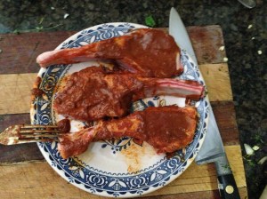 Tandoori Lamb chops